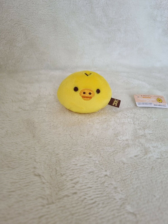 San-X Kiiroitori Munimuni Set, Small Mochi Face Plush, 6cm