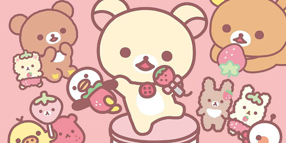 Korilakkuma Full of Strawberry Day