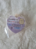 San-X Sumikko Gurashi, Sumikko I Love Series, Safety Pin Badge Neko Plush, 6cm
