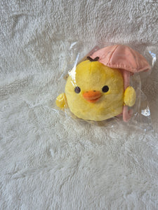 San-X Rilakkuma Rainy Days Kiiroitori Keychain Plush