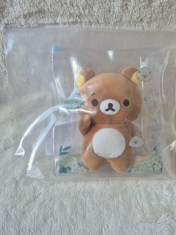 San-X Rilakkuma Rainy Days Rilakkuma Pouch Plush