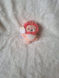 San-X Rilakkuma Niko Niko Happy For You, Sakuranokorisu (Sakura Squirrel) Badge Plush, 9cm